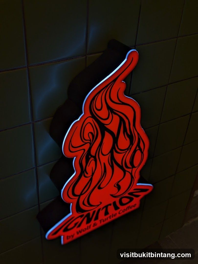 Ignition by Wolf & Turtle Coffee Sign