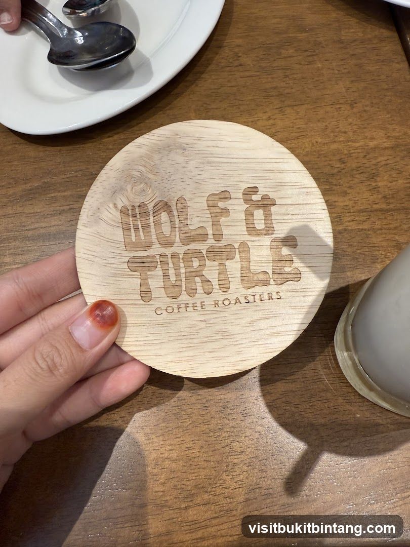 Wooden Coaster with Logo