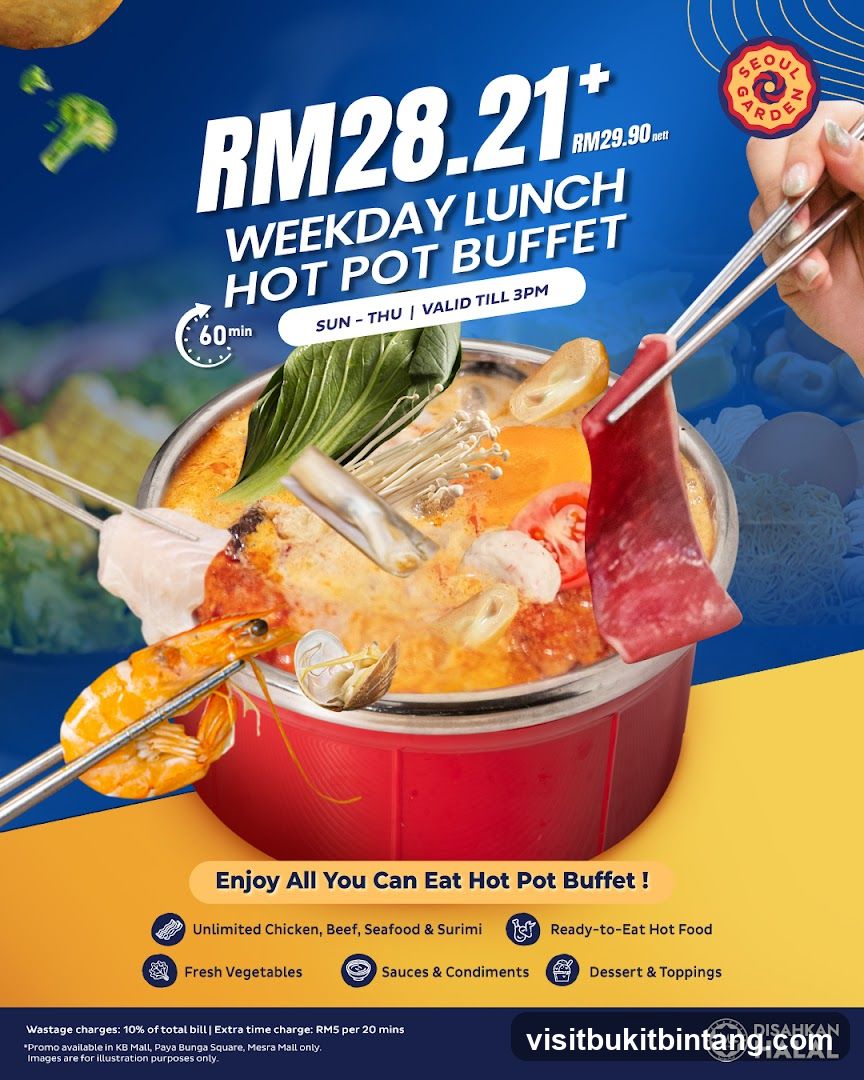Weekday Lunch Hot Pot Buffet Promotion