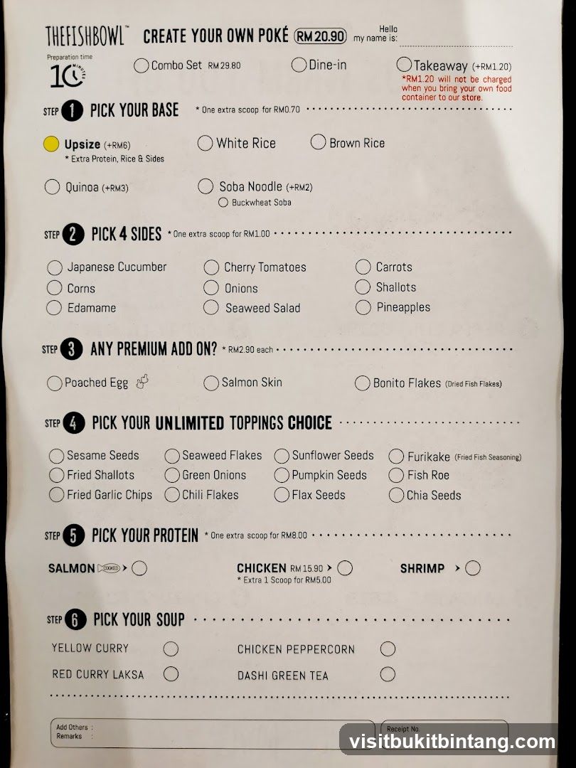 THEFISHBOWL CREATE YOUR OWN POKÉ