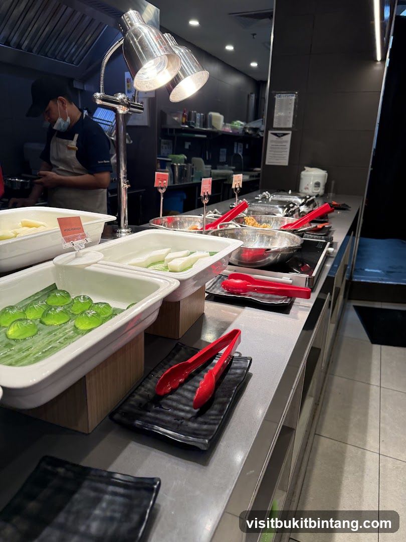 Buffet Food Display