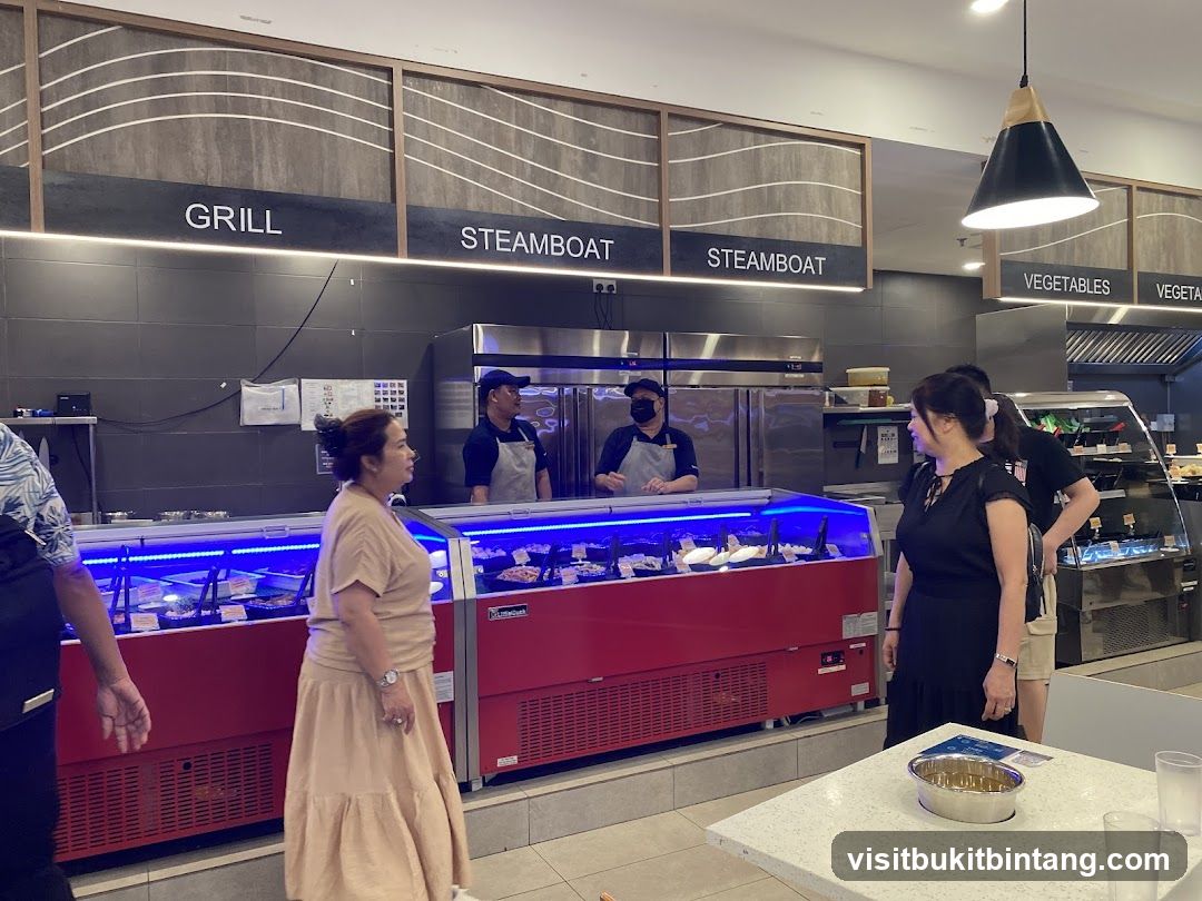 Buffet Food Display