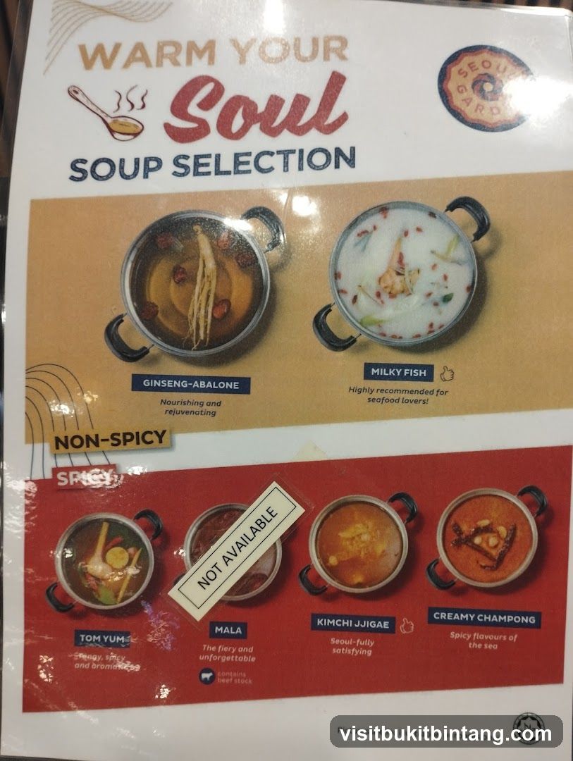 Soup Selection