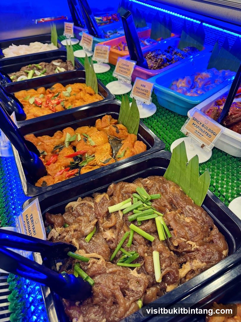 Buffet Food Display