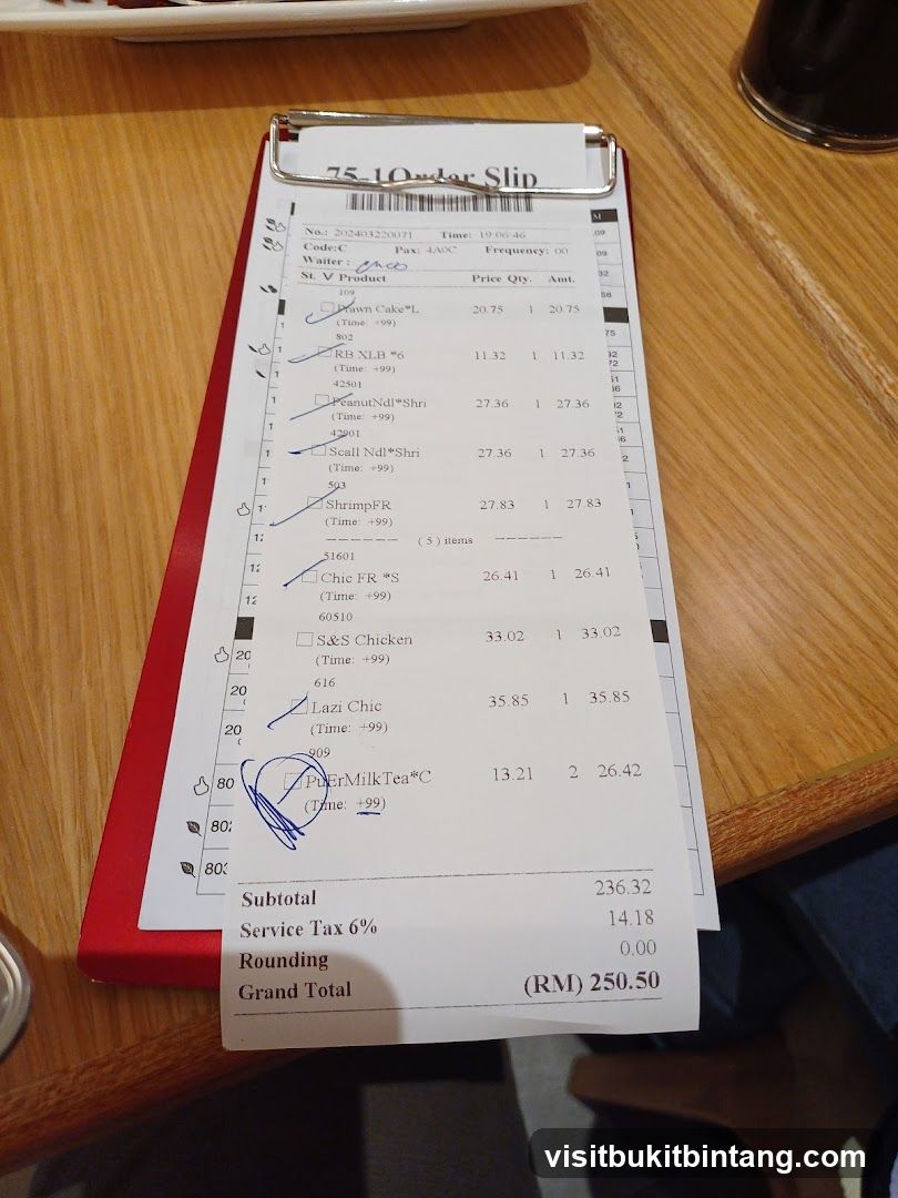 Order Slip