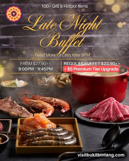 Late Night Buffet Promotion
