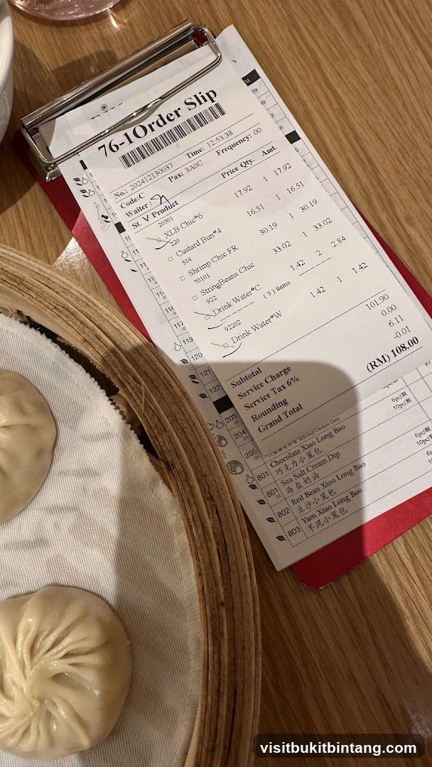 Order Slip