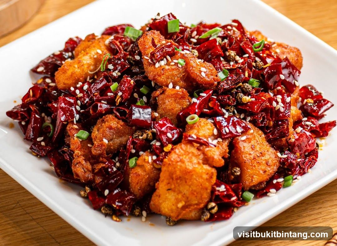 Spicy Fried Chicken with Dried Chilies