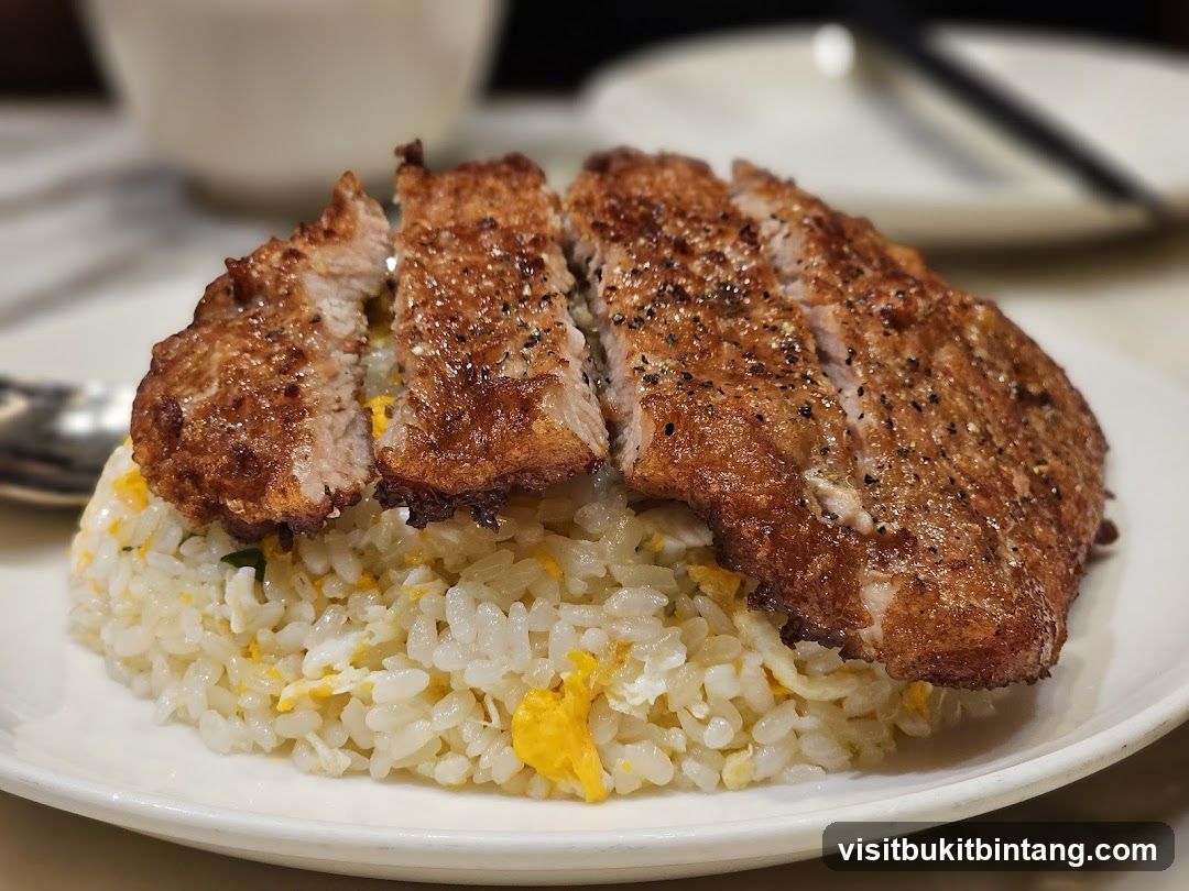 Pork Chop Fried Rice