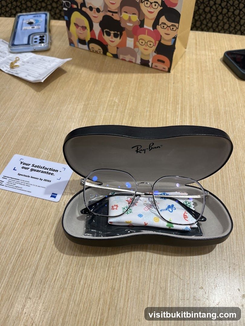Eyeglasses and Case