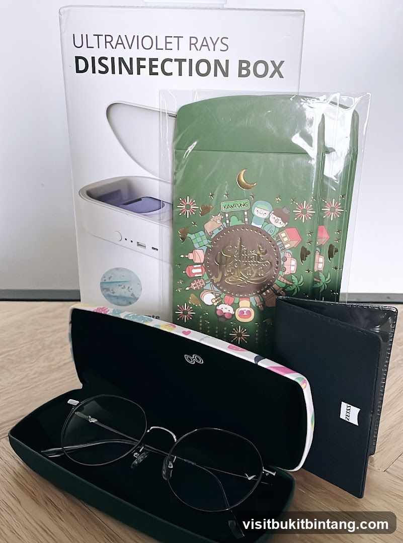 Disinfection Box and Eyewear Accessories