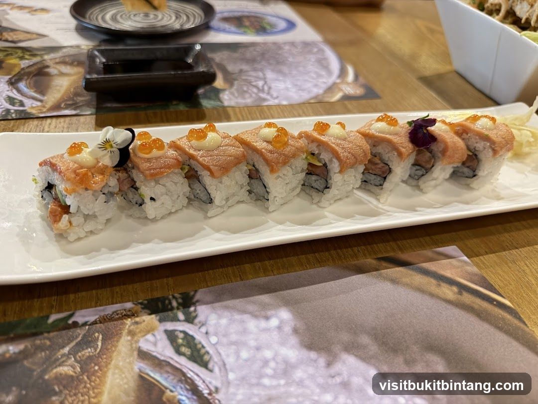 Salmon Sushi Rolls