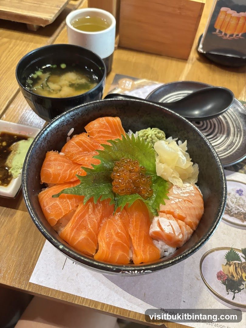 Salmon Donburi