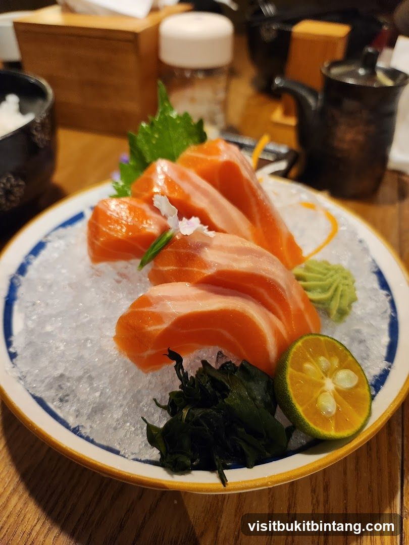 Salmon Sashimi Platter