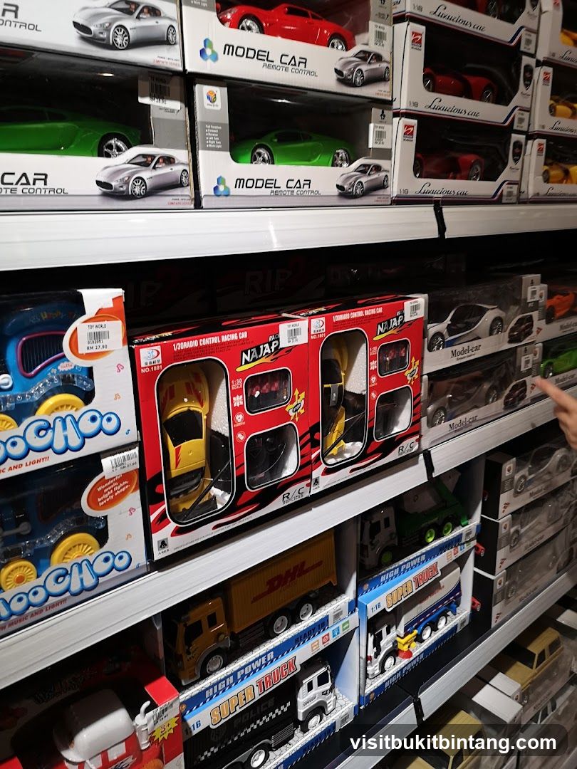 Toy Store Shelves