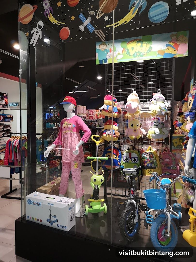 Children's Toy Store Window Display