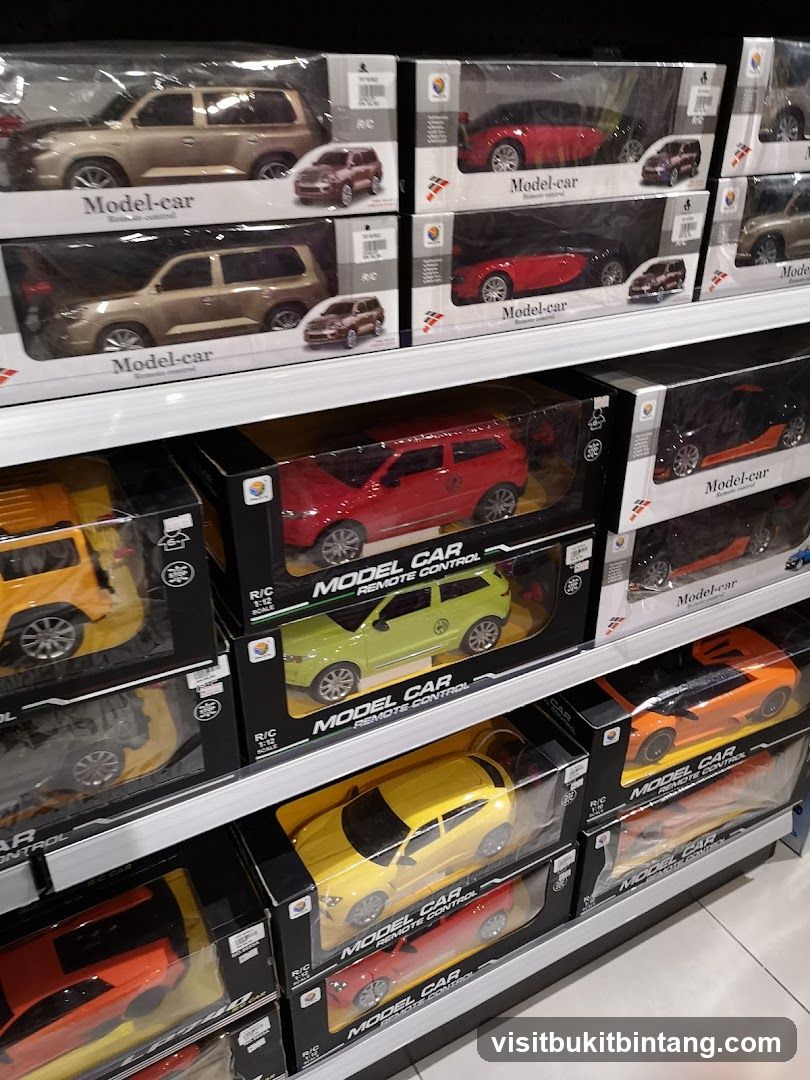 Model Cars on Display