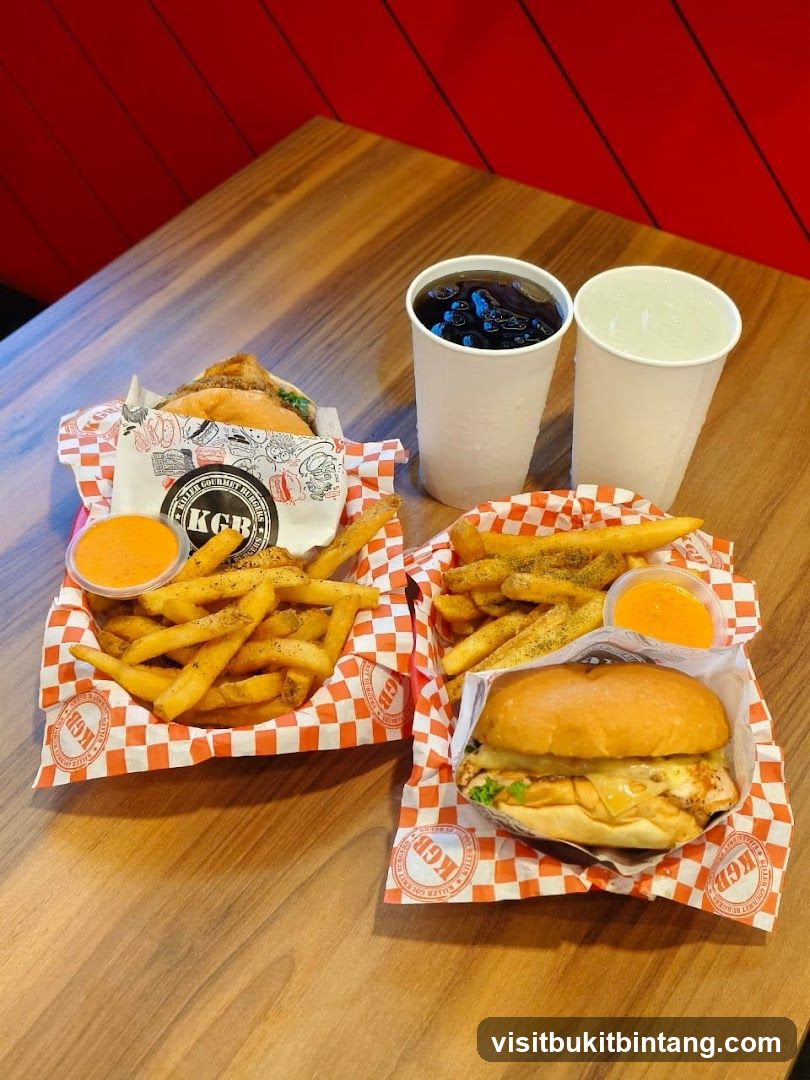 Burgers and Fries