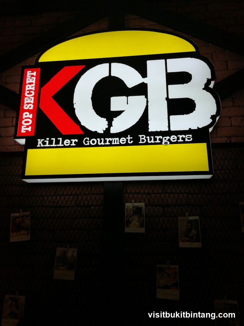 GB Killer Gourmet Burgers Sign