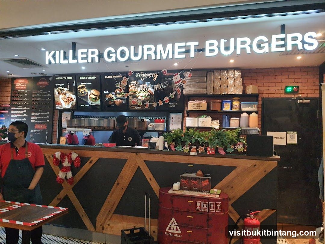 Killer Gourmet Burgers Counter