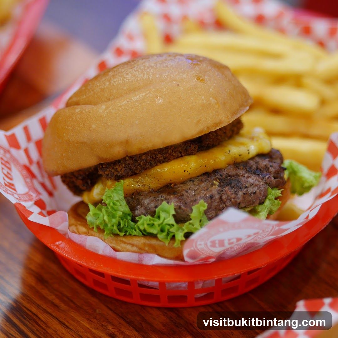 Burger and Fries