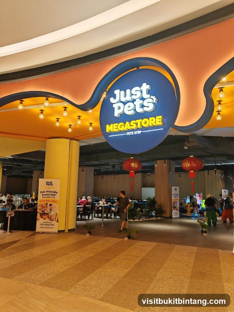 Just Pets Megastore Entrance