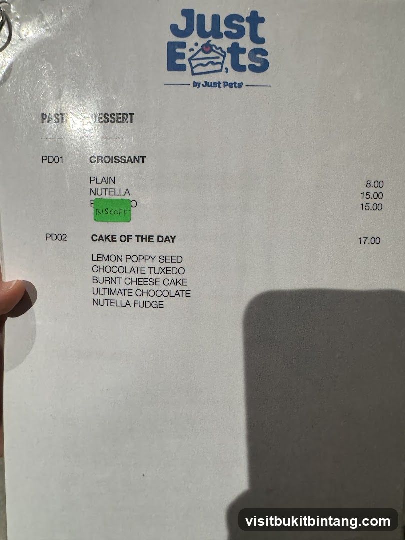Just Eats by Just Pets Menu