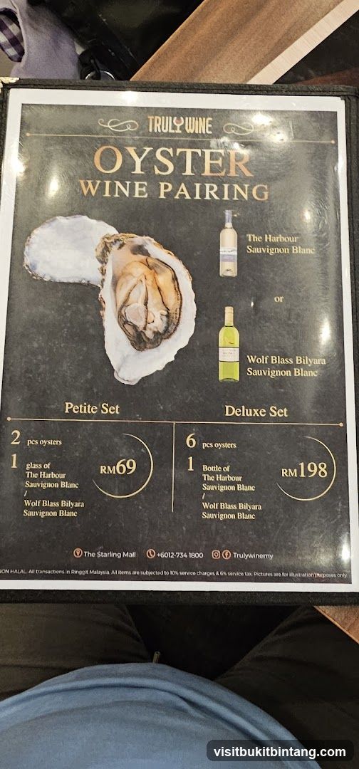 TRULY WINE OYSTER WINE PAIRING