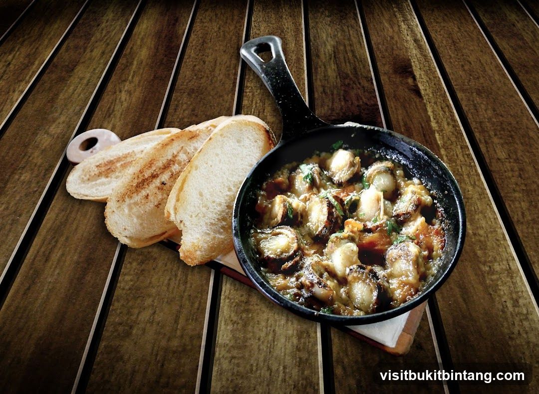 Scallops with Bread
