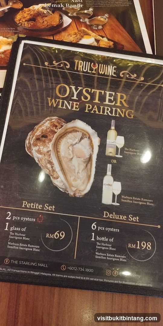 OYSTER WINE PAIRING