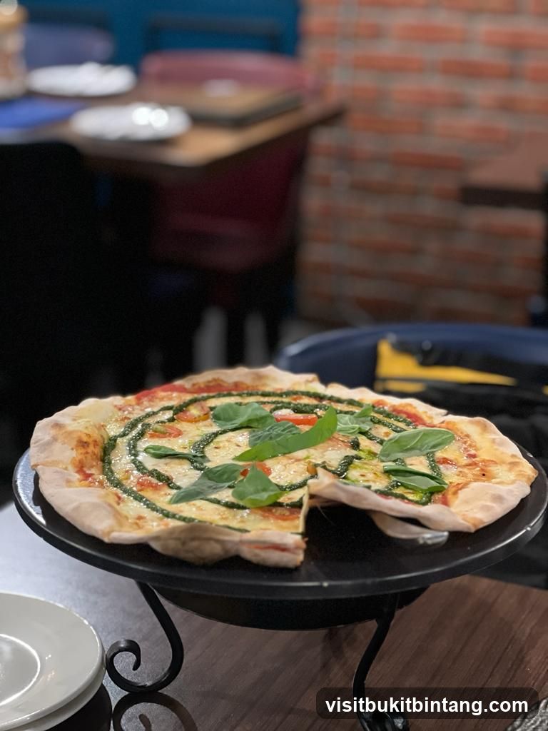 Pizza on a Stand