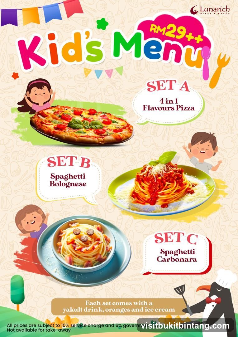 Kid's Menu