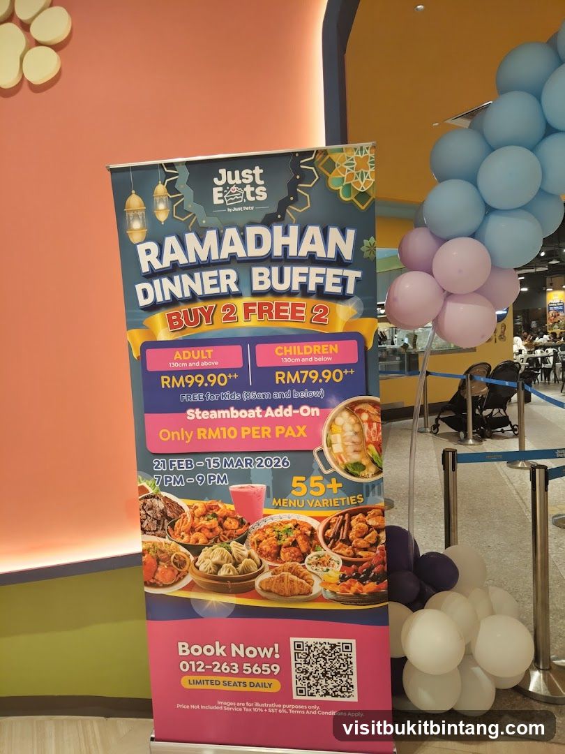 Ramadhan Dinner Buffet Promotion