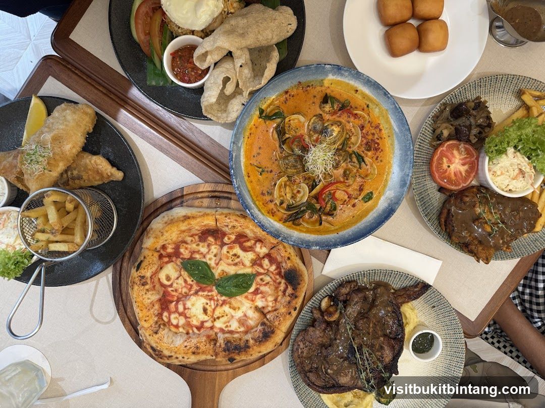 Assortment of Dishes