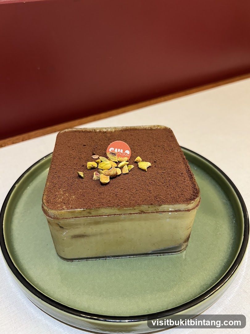 Pistachio Tiramisu