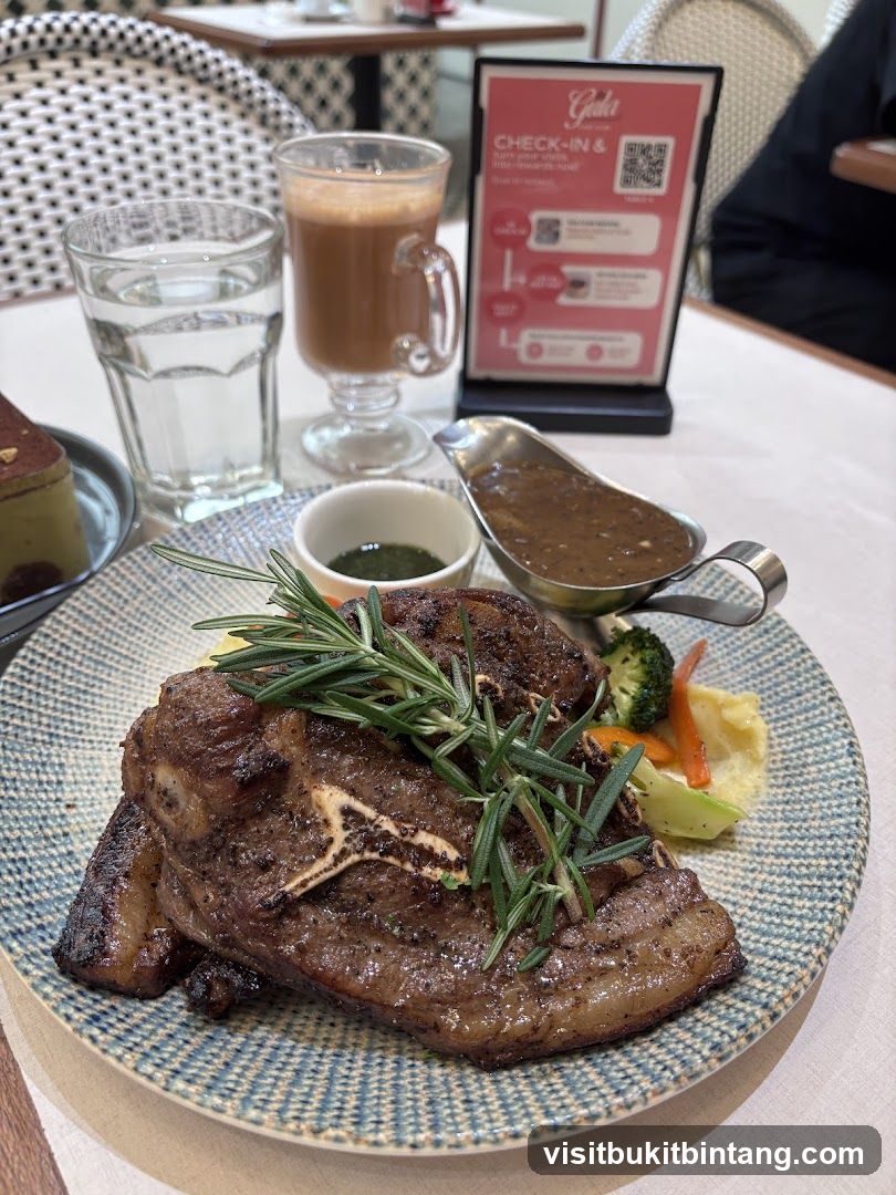 Lamb Chops with Sides