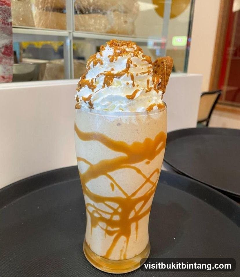 Caramel Drizzle Milkshake