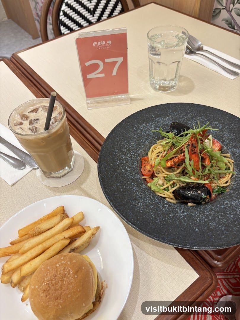 Table with Food and Drink