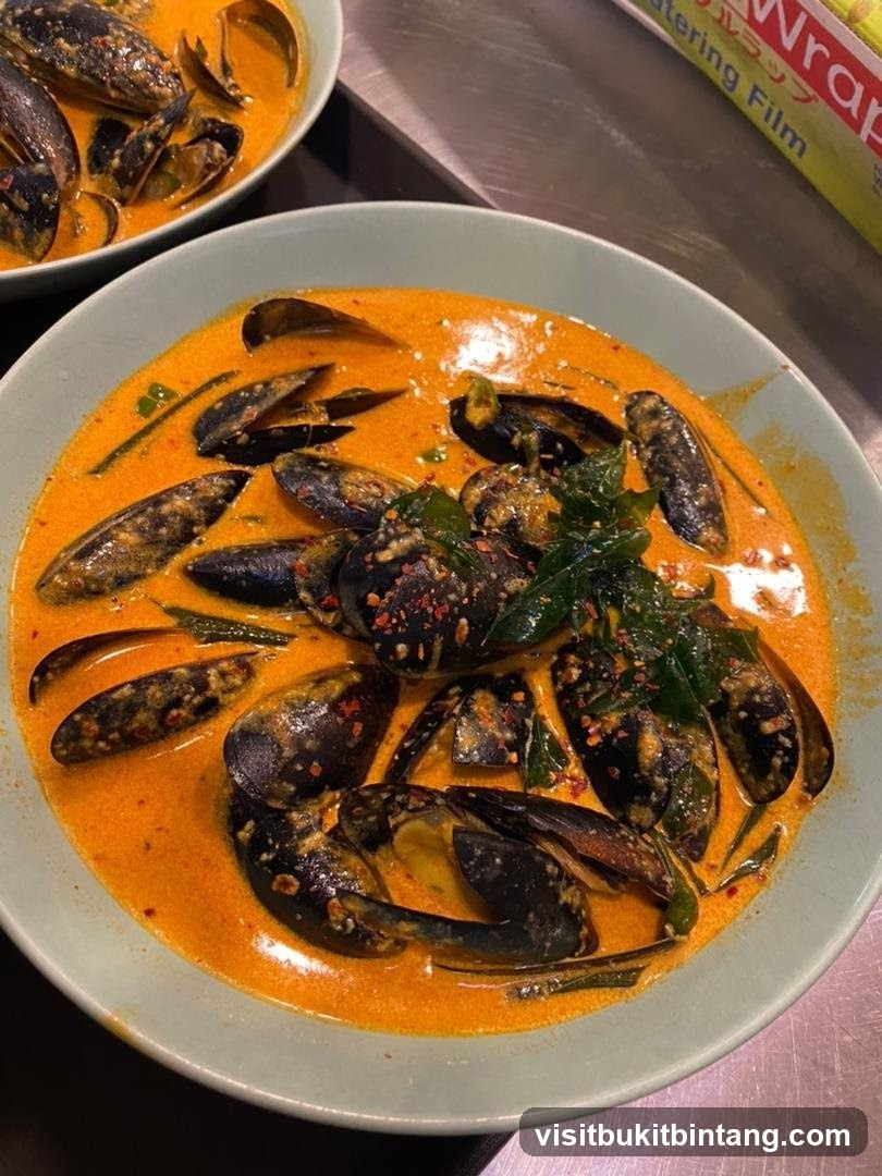Mussels in Curry Sauce