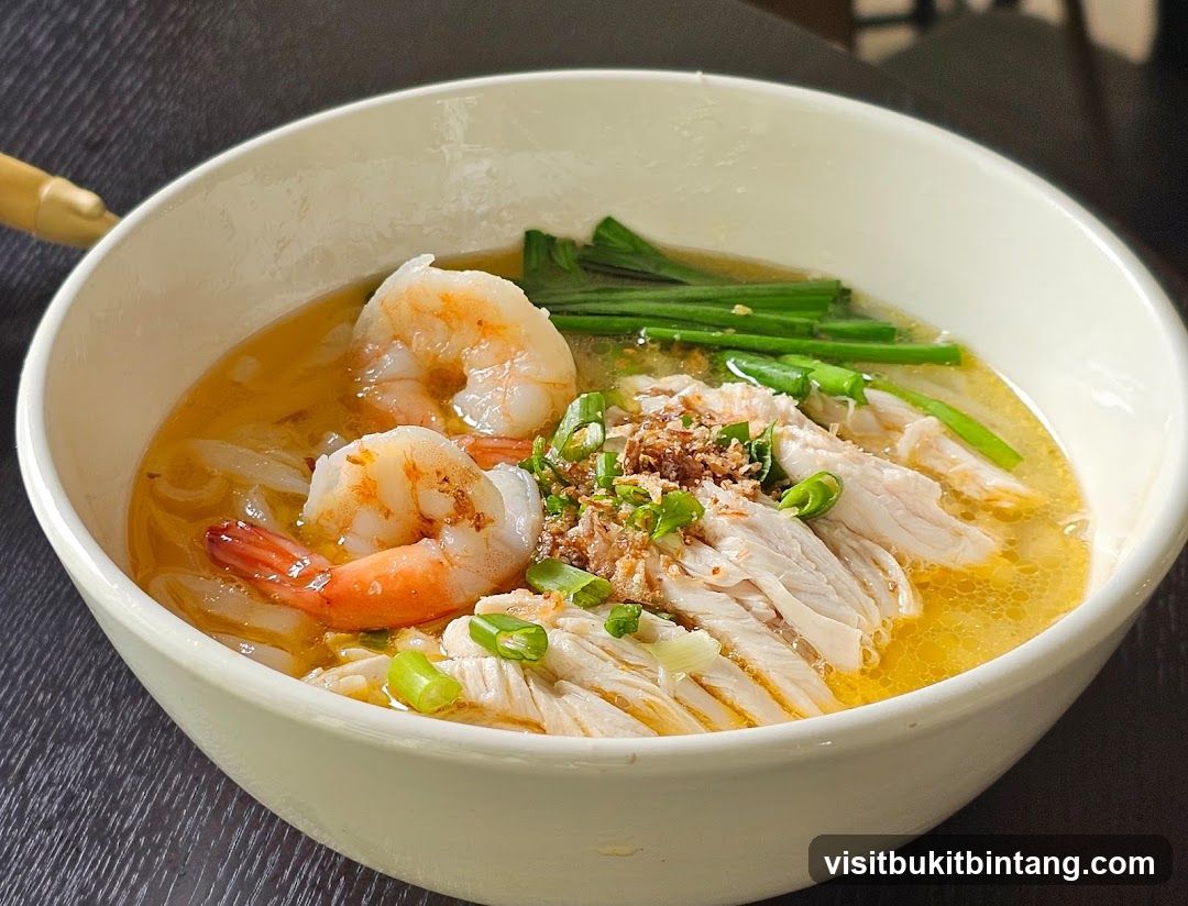 Shrimp and Chicken Noodle Soup
