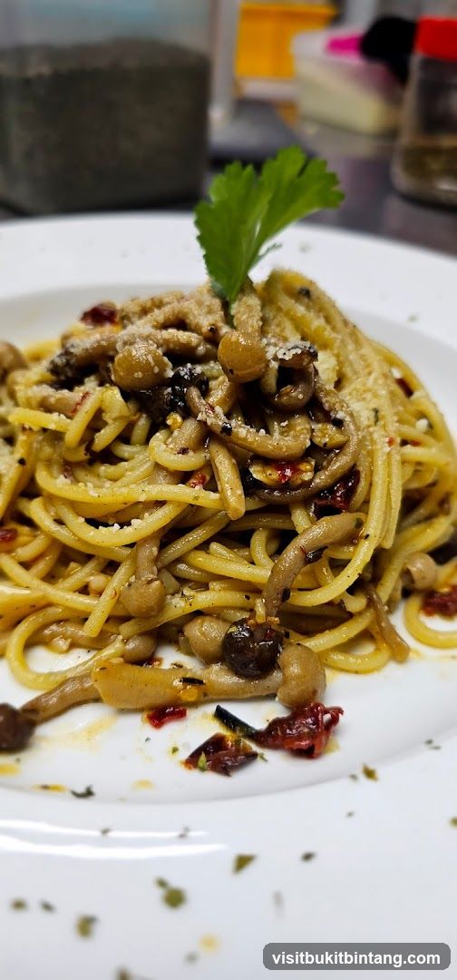 Mushroom Spaghetti