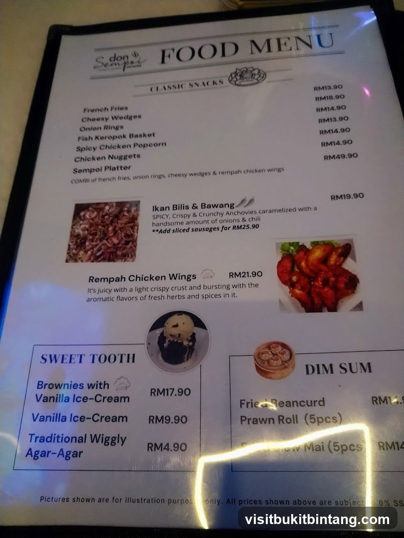 FOOD MENU