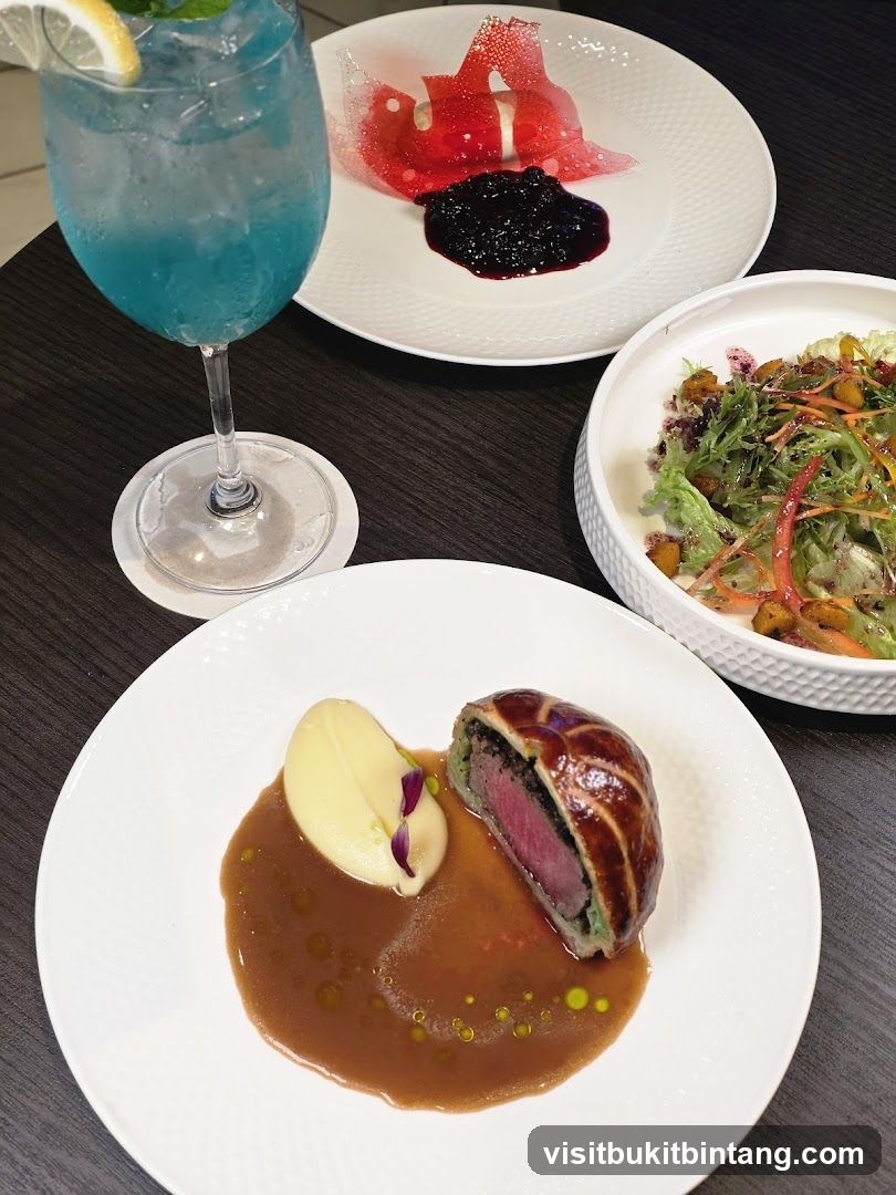 Gourmet Meal Presentation