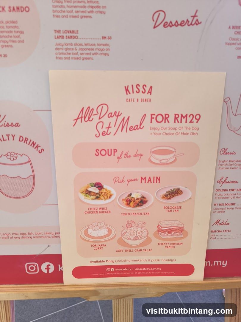 KISSA CAFE & DINER All-Day Set Meal