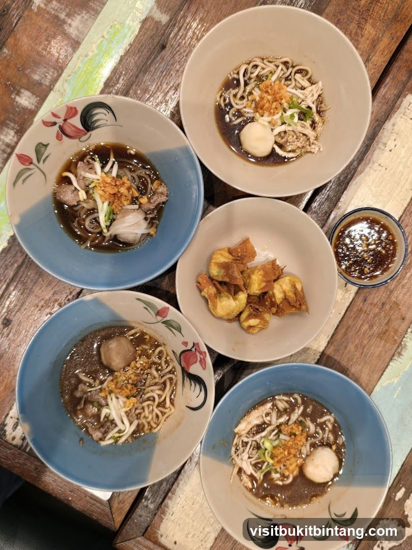Noodle Bowls and Fried Wontons