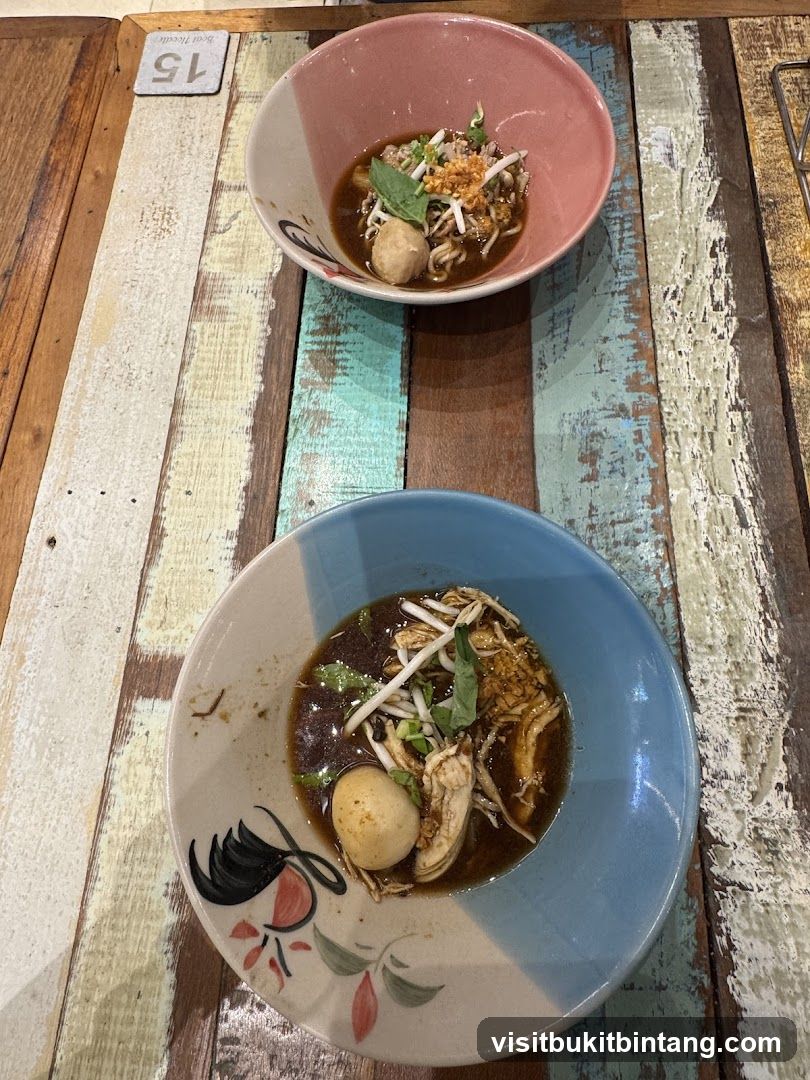 Two Bowls of Noodles
