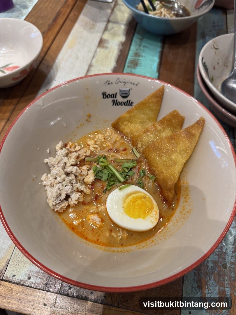 Boat Noodle Dish