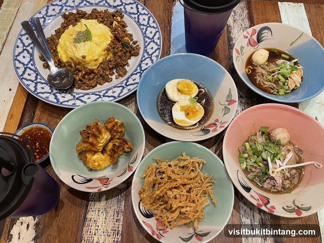 Thai Food Spread