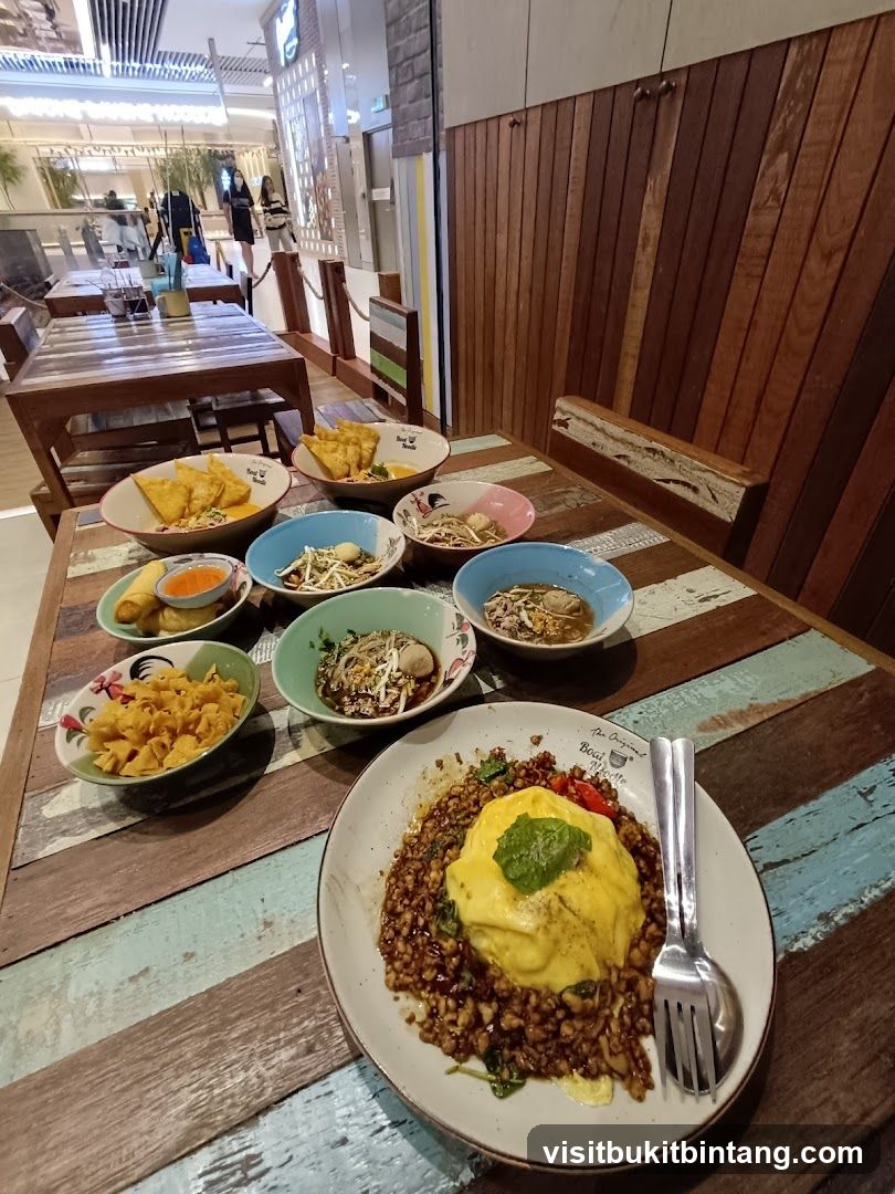 Thai Food Spread