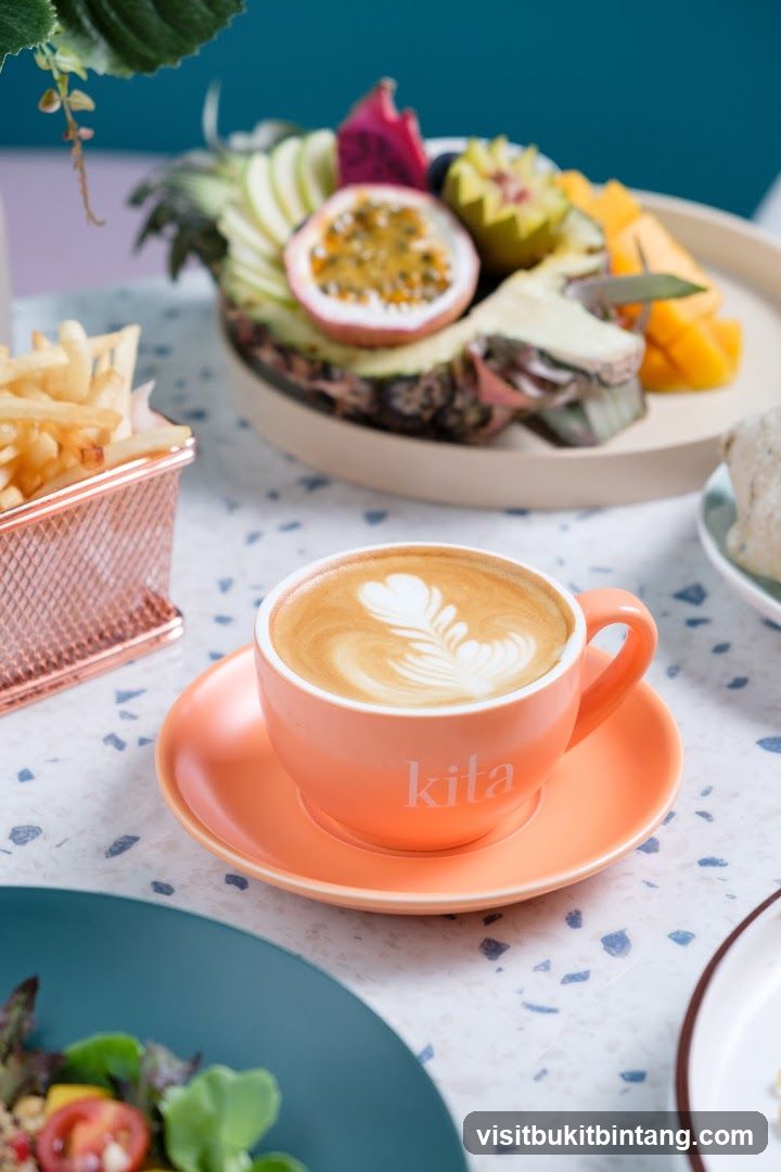 Coffee and Fruit Platter